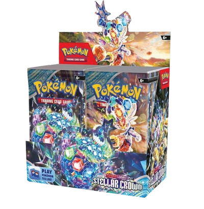 Pokemon Stellar Crown : Booster Display
